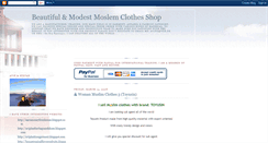 Desktop Screenshot of moslemclothesshop.blogspot.com