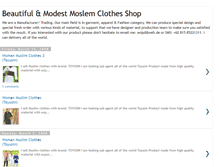 Tablet Screenshot of moslemclothesshop.blogspot.com