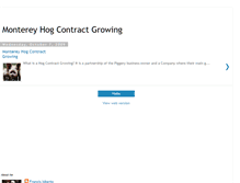 Tablet Screenshot of montereyhogcontractgrowing.blogspot.com