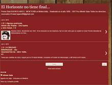 Tablet Screenshot of elhorizontenotienefinal.blogspot.com