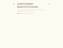 Tablet Screenshot of agriturismo-montevettolini.blogspot.com