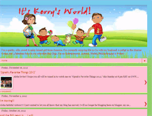 Tablet Screenshot of itskerrysworld.blogspot.com