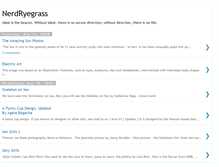 Tablet Screenshot of nerdryegrass.blogspot.com