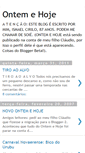 Mobile Screenshot of ontemehoje.blogspot.com