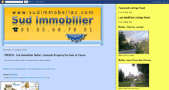 Desktop Screenshot of bellacimmobilier.blogspot.com