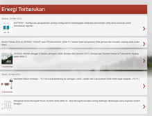 Tablet Screenshot of energi-terbarukan-indonesia.blogspot.com