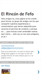 Mobile Screenshot of elrincondefefo.blogspot.com