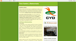 Desktop Screenshot of forocentroydemocracia.blogspot.com