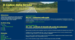 Desktop Screenshot of codicedellastrada.blogspot.com