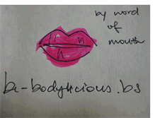Tablet Screenshot of be-bodylicious.blogspot.com