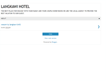 Tablet Screenshot of langkawihotel.blogspot.com