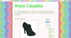 Desktop Screenshot of anjoscalcados-cp.blogspot.com