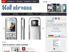 Tablet Screenshot of bl0g-nirvana.blogspot.com