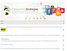 Tablet Screenshot of footprintstrategies.blogspot.com