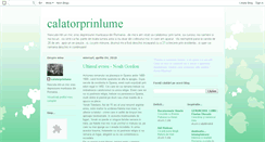 Desktop Screenshot of calatorprin-lume.blogspot.com