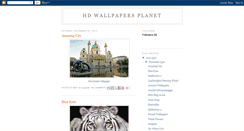 Desktop Screenshot of hdwallpapersplanet.blogspot.com