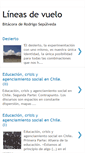 Mobile Screenshot of lineasdevuelo.blogspot.com
