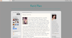 Desktop Screenshot of nanisplacetx.blogspot.com