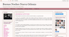 Desktop Screenshot of buenasnochesnuevaorleans.blogspot.com