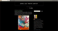 Desktop Screenshot of annaleetrothartist.blogspot.com