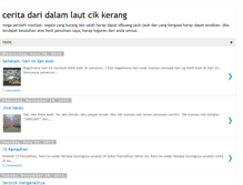 Tablet Screenshot of ceritadaridalamlaut.blogspot.com