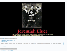 Tablet Screenshot of jeremiahblues.blogspot.com