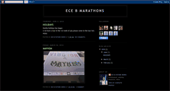 Desktop Screenshot of ecebmarathons.blogspot.com