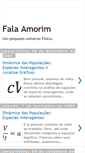 Mobile Screenshot of falamorim.blogspot.com