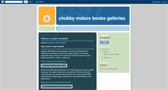 Desktop Screenshot of chubbymaturewiv.blogspot.com