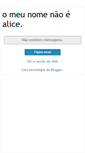 Mobile Screenshot of o-meu-nome-nao-e-alice.blogspot.com