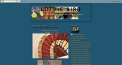 Desktop Screenshot of lottiebird.blogspot.com