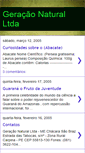 Mobile Screenshot of geracaonatural.blogspot.com