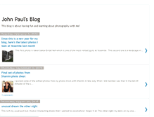 Tablet Screenshot of johnpaulphotography.blogspot.com