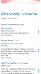 Mobile Screenshot of absolutelynobama.blogspot.com