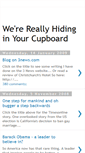 Mobile Screenshot of hidinginyourcupboard.blogspot.com
