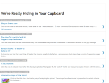 Tablet Screenshot of hidinginyourcupboard.blogspot.com