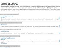 Tablet Screenshot of cel0809.blogspot.com