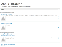 Tablet Screenshot of cheatpb-gemspro.blogspot.com