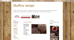 Desktop Screenshot of muffinsrecept.blogspot.com