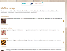 Tablet Screenshot of muffinsrecept.blogspot.com