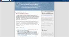 Desktop Screenshot of facebookproject.blogspot.com