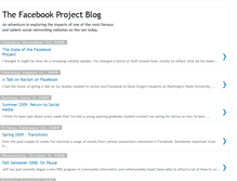 Tablet Screenshot of facebookproject.blogspot.com