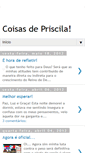 Mobile Screenshot of coisasdepriscilaparaomundo.blogspot.com