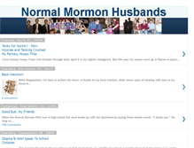 Tablet Screenshot of mormonhusbands.blogspot.com