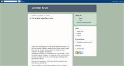 Desktop Screenshot of jenniferkrum.blogspot.com