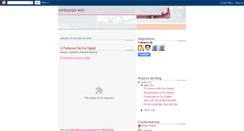 Desktop Screenshot of pedagogiaweb10.blogspot.com