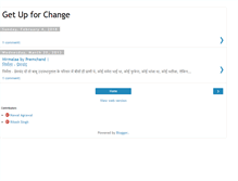Tablet Screenshot of getup4change.blogspot.com