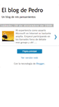 Mobile Screenshot of elblogdepedrobis.blogspot.com