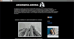 Desktop Screenshot of anarquiaahora.blogspot.com