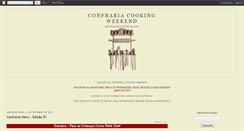 Desktop Screenshot of confrariacookingweekend.blogspot.com
